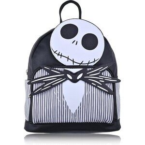 ⚡Women Leather Disney Nightmare Before Christmas Cute Backpack Purse